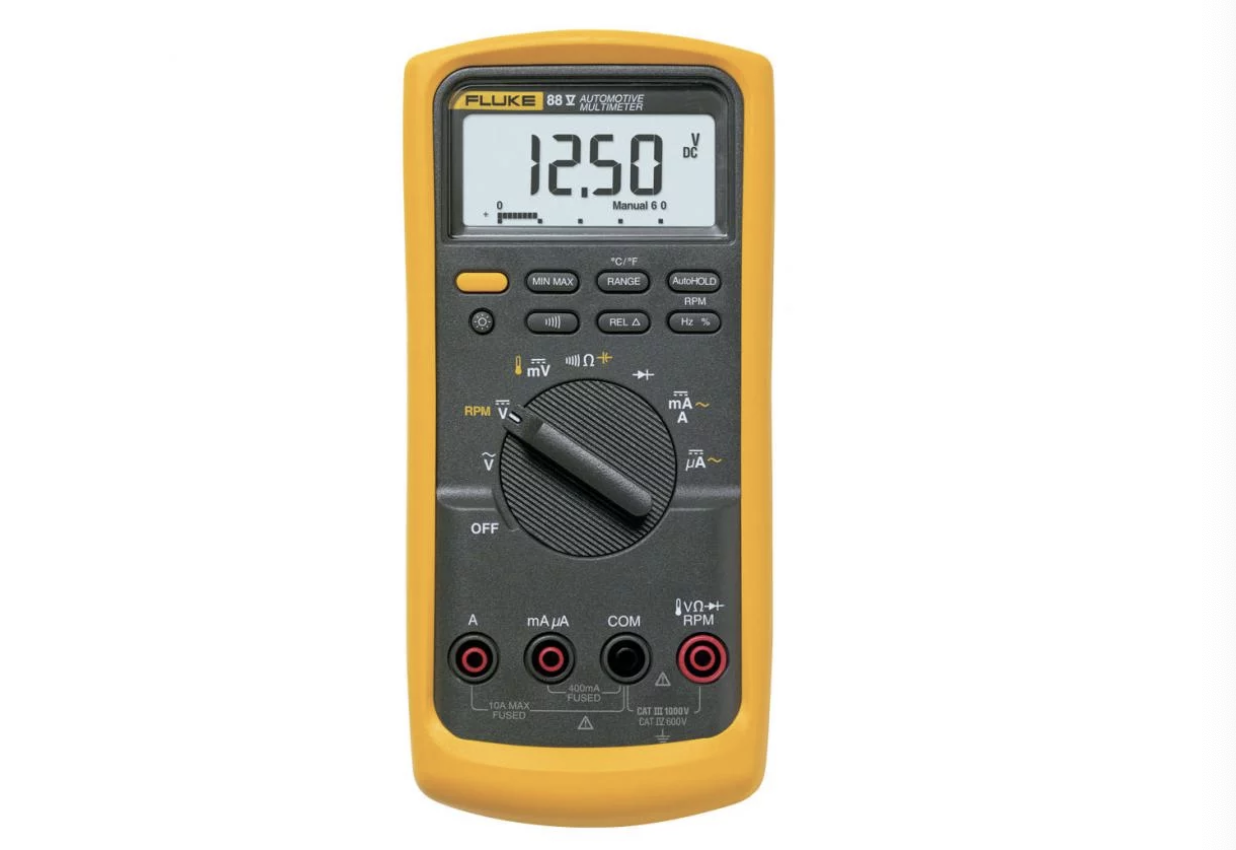 Automotive Multimeters: Fluke 88V/A Automotive Multimeter Combo Kit