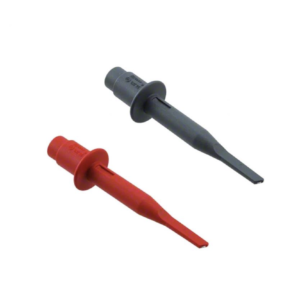 Fluke HC120 Hook Clips (Set of 2: Red, Gray)