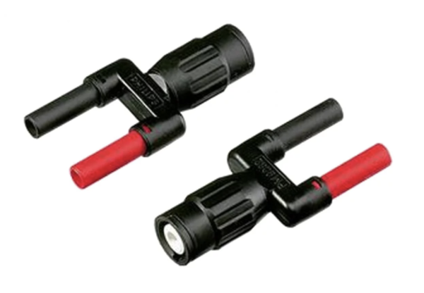 Fluke PM9082 Dual Banana Jack (female) to male BNC Adapter